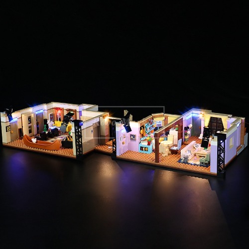 레고 LED 세트 무비 미드 프렌즈 모니카와 레이철의 아파트 창작 조명 신제품 10292