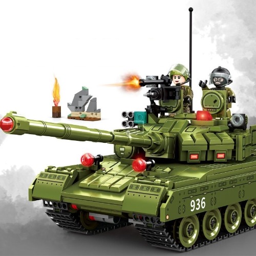 레고 밀리터리 신제품 육군 특수사령부 T80 주요 전투 탱크 207201 호환 한정판