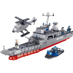 레고호환 밀리터리 군사시리즈 CH-0153 해군 항공모함 QL0153