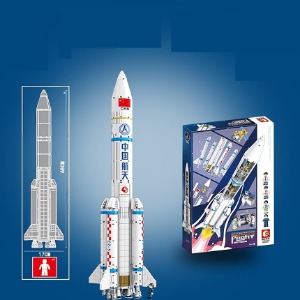 레고호환 시티 중국 항공 우주 저온 액체 번들 캐리어 로켓 203307