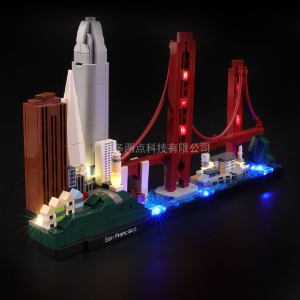 레고 21043 아키텍쳐 샌프란시스코 스카이라인 LED 조명