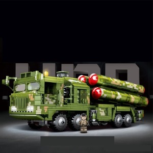 레고호환 밀리터리 레드 플래그 9 장거리 방공 미사일 전차 105768
