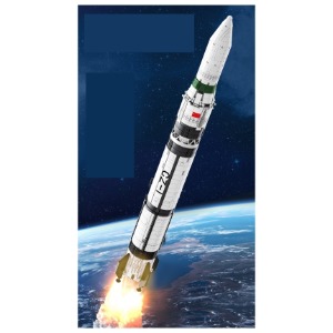 레고호환 시티 나사 아폴로 로켓 203305