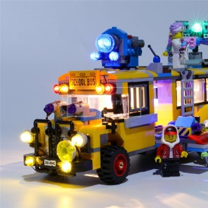 레고 LED 조명 히든사이드 불가사의한 인터셉트 버스 70423