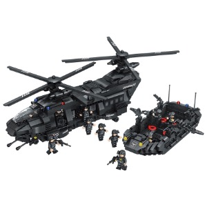 레고호환 밀리터리 군사시리즈 운송 헬리콥터 QL0108
