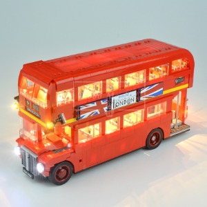 레고 10258 크리에이터 영국 런던버스 LED 조명 21045 10775