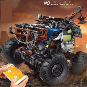 레고 미래 견인 트럭 클라이밍 차량 오프로드 테크닉 18006 신제품 창작