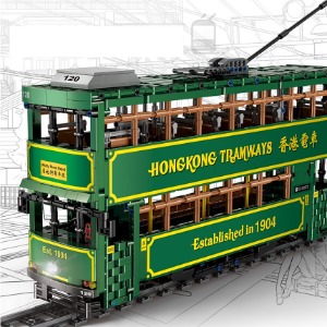 레고 전기 홍콩 트램웨이 크리에이터 KB120 신제품 창작
