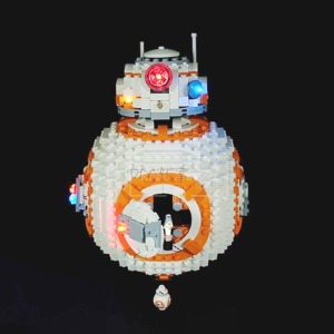 레고 스타워즈 BB-8 로봇 LED 조명 창작 신제품 75187