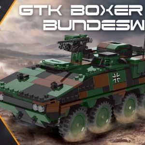 레고 호환 군사 특수부대 독일 GKT 복서 장갑차 1:30 밀리터리 XB06043 신제품 창작