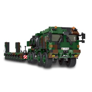레고 호환 군사 특수부대 독일 MAN HX-81 탱크 캐리어 1:30 밀리터리 XB06046 신제품 창작