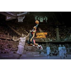 NBA 농구선수 르브론 제임스 1000피스 퍼즐 액자 옵션 사진퍼즐 제작 가능 113_15
