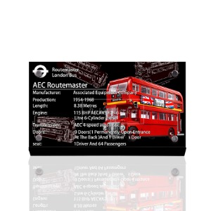 레고 아크릴 명판 크리에이터 영국 런던버스 10258 받침대 스탠드