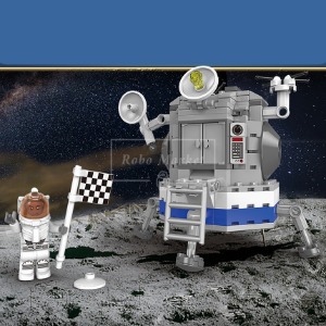 레고 신제품 우주 인공위성 달 착륙 시티 XB16001 호환 창작