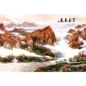 산 계곡 폭포 1000피스 퍼즐 액자 옵션 사진퍼즐 제작 가능 047_11
