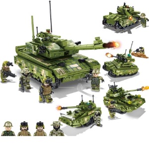 레고 신제품 특수부대 군사 99A 주역 탱크 전차 밀리터리 105425 호환 창작