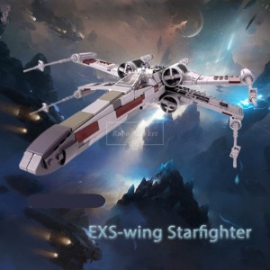 레고 스타워즈 MOC-18144 EXS Wing Star Fighte 윙 스타파이터 호환 신제품 창작