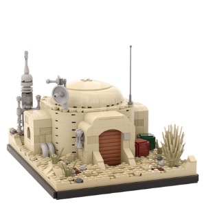 레고 스타워즈 MOC-50144 오웬 라스 홈 Tatooine 호환 신제품 창작