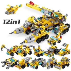 레고 신제품 12가지 변형로봇 건설차량 변신 12in1 시티 633019 호환 창작