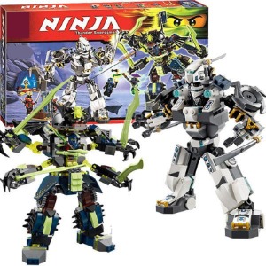 레고 신제품 타이탄 로봇 전투 닌자고 70737 10399 중국 호환 창작 한정판