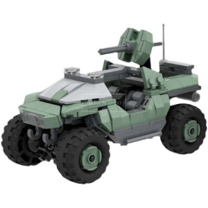레고 밀리터리 MOC-32633 Halo Warthog Creator 헤일로 전쟁 차량 호환 신제품 창작