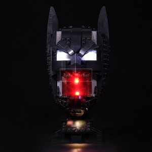 레고 LED 세트 슈퍼히어로즈 배트맨 카울 창작 조명 신제품 76182