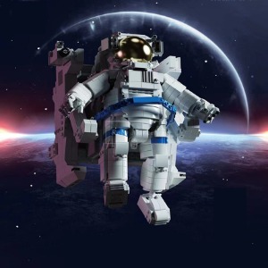 레고 신제품 아폴로 우주 비행사 로켓 조종사 시티 90022 호환 창작