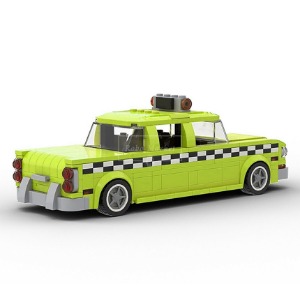 레고 스피드챔피언 MOC-22002 Taxi Driver 1975 택시 운전사 호환 신제품 창작