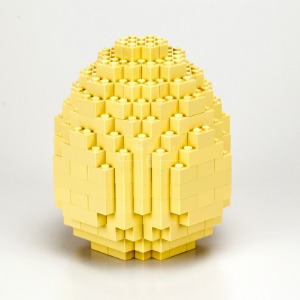 레고 크리에이터 MOC-30815 Egg Sculpture 부활절 달걀 조각 호환 신제품 창작