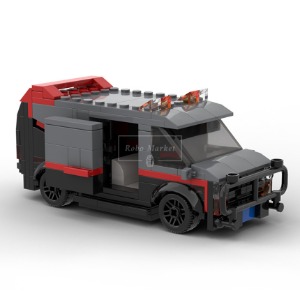 레고 크리에이터 MOC-20604 A-Team GMC Vandura Van 에이전트 팀 차량 호환 신제품 창작