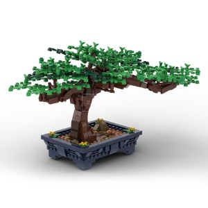 레고 크리에이터 MOC-62184 Bonsai Tree 분재 나무 호환 신제품 창작