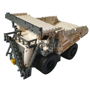 레고 테크닉 MOC-29699 Mining DumpTruck 42100 립벨 R 9800 광석 운송 트럭 호환 신제품 창작