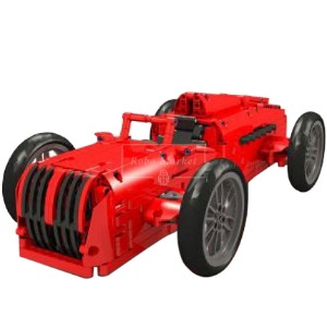 레고 테크닉 MOC-5370 Red Road Racer 레드 레트로 복고풍 레이싱 호환 신제품 창작