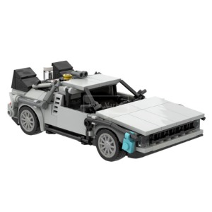 레고 크리에이터 MOC-30085 백 투 더 퓨처 타임 머신 미래형 자동차 호환 신제품 창작
