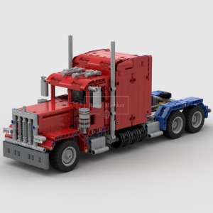 레고 테크닉 MOC-24330 Peterbilt Truck 대형 트럭 트랙터 호환 신제품 창작