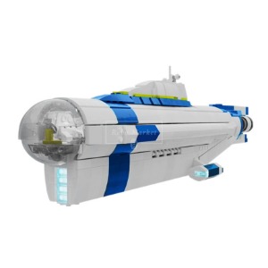 레고 크리에이터 MOC-14154 Subnautica Cyclops Submarine 심해 사이클롭스 잠수함 호환 신제품 창작