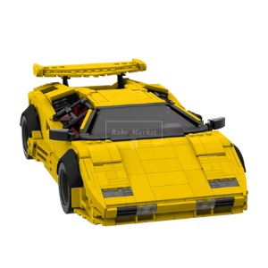 레고 크리에이터 MOC-57779Y Lamborghini Countach LP5000 람보르기니 카운타크 옐로우 호환 신제품 창작