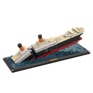 레고 크리에이터 MOC-51466 Titanic Sinking Scene 타이타닉 침몰 장면과 호환 신제품 창작