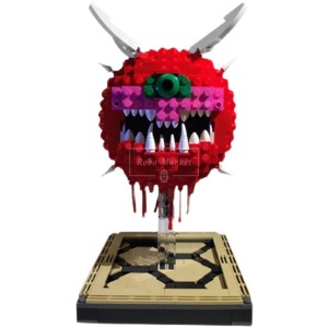 레고 크리에이터 MOC-C5277 Doom Monster 둠 몬스터 헤드 호환 신제품 창작