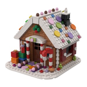 레고 크리에이터 MOC-38838 Gingerbread&#039;s House 크리스마스 진저 브레드 하우스 호환 신제품 창작