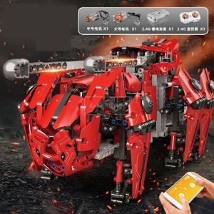 레고 신제품 우주 군용 16 진수 육각형 로봇 테크닉 20005 호환 창작