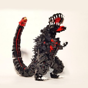 레고 무비 MOC-48937 Shin Godzilla 레드 로터스 굴리안 고질라 호환 신제품 창작