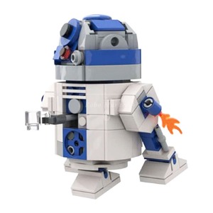 레고 스타워즈 MOC-48008 로봇 R2-D2 호환 신제품 창작