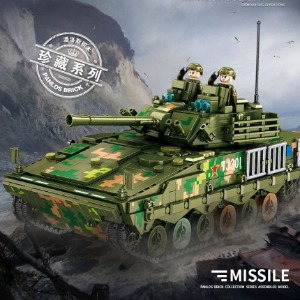레고 신제품 특수부대 군사 04A 보병 전투 차량 WWII 탱크 밀리터리 639010 호환 창작