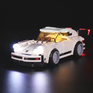 레고 LED 세트 스피드챔피언 1974 포르쉐 911 터보 3.0 창작 조명 신제품 75895