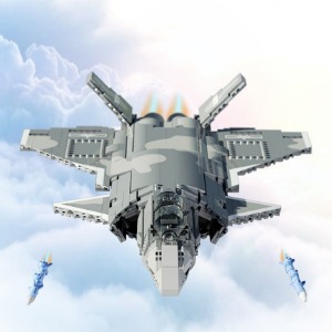 레고 신제품 특수부대 군인 F-20 파이터 군용 군사 전투기 밀리터리 88009 호환 창작