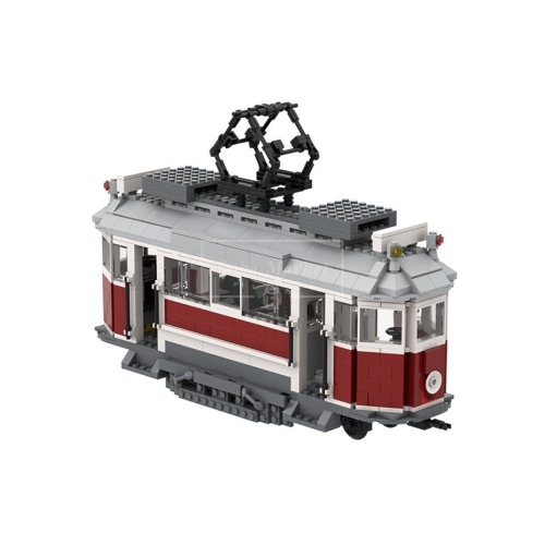 레고 크리에이터 MOC-C8050 City Tram 시티 트램 호환 신제품 창작