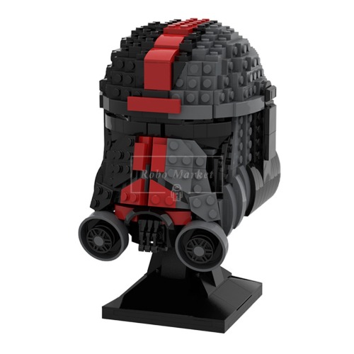 레고 스타워즈 MOC-C7437 결함 분대 사냥꾼 헬멧 호환 신제품 창작