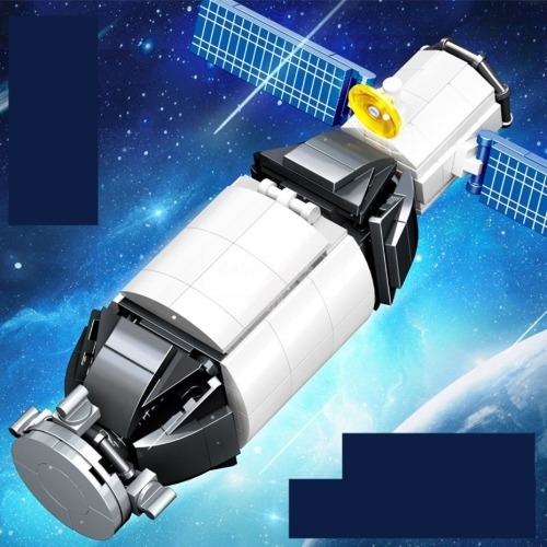 레고 신제품 우주선 우주 실험 모듈 비행선 시티 88017 호환 창작