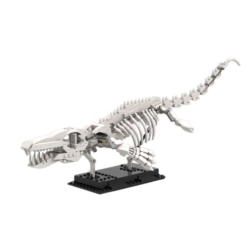 레고 쥬라기월드 MOC-C6786 Mossaurus 모사 사우르스 해골 공룡 화석 호환 신제품 창작